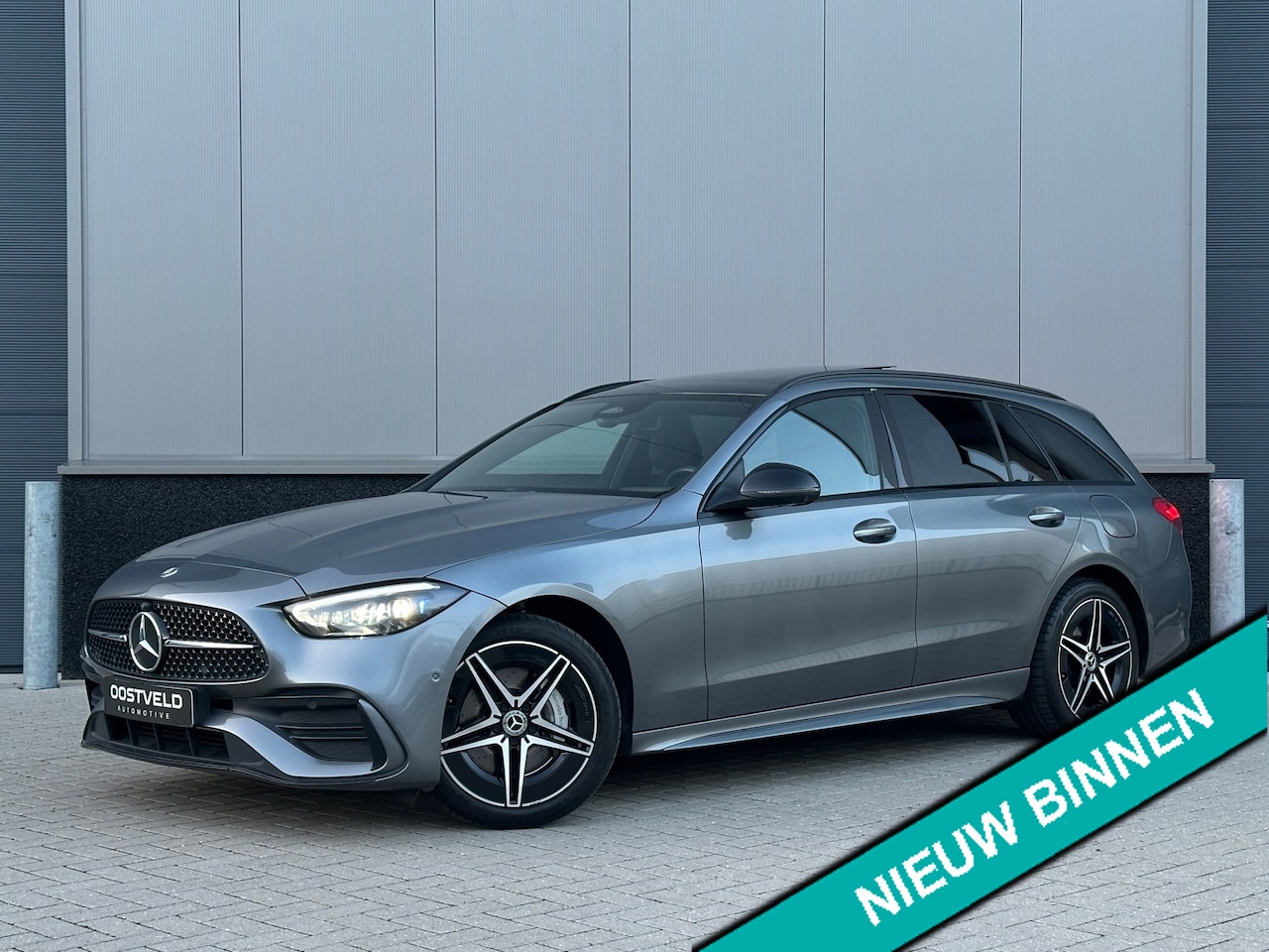 Mercedes-Benz C-klasse Estate - 300 e AMG Line |PANO|MEMO|360| - AutoWereld.nl