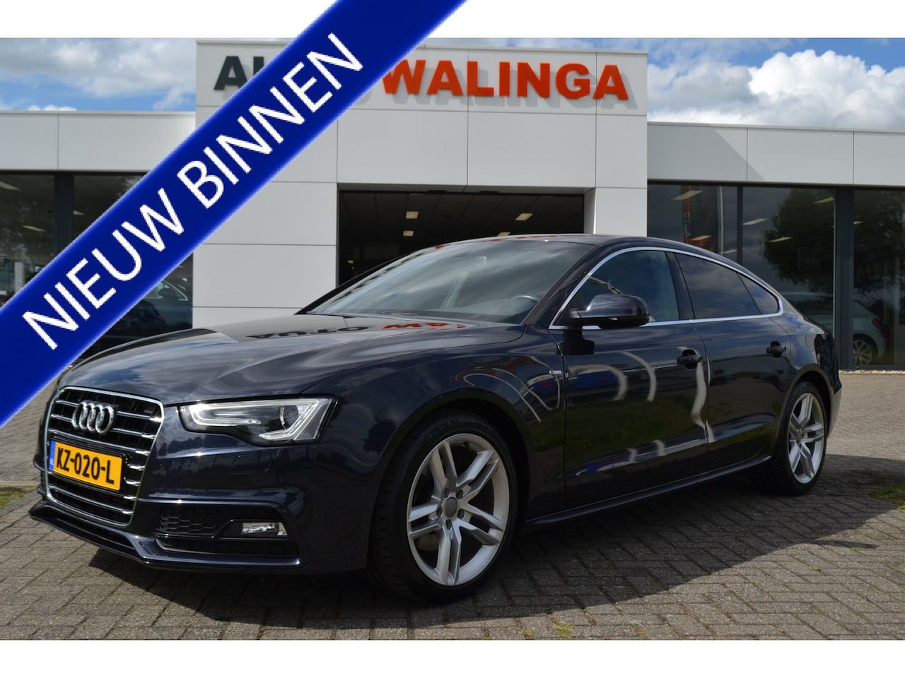Audi A5 Sportback - 1.8 TFSI S-Line Autom. | Opendak | Sportstoelen | Leer/ Alcantara | Stoelverwarming | NL A - AutoWereld.nl