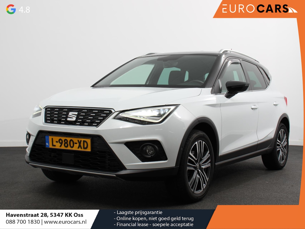 SEAT Arona - 1.0 TSI 115pk automaat Xcellence Business Intense Navigatie Climate Control Cruise Control - AutoWereld.nl