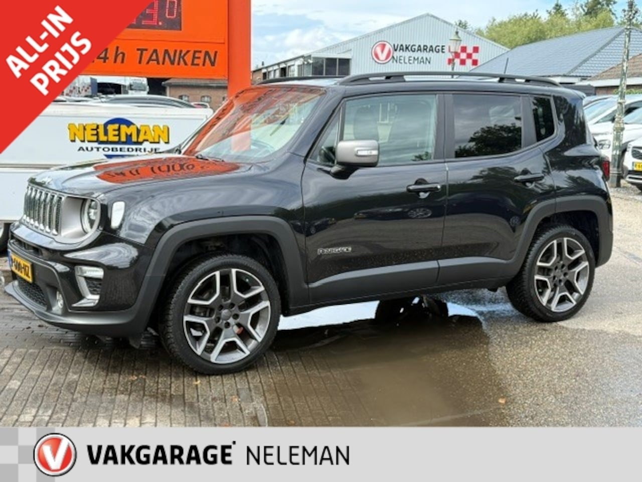 Jeep Renegade - 1.3T 180pk 4WD AT9 Limited rijklaarprijs bovag garantie - AutoWereld.nl