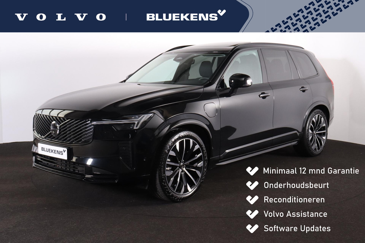 Volvo XC90 - T8 Recharge AWD Plus Bright - Luchtvering - Panorama/schuifdak - IntelliSafe Assist & Surr - AutoWereld.nl