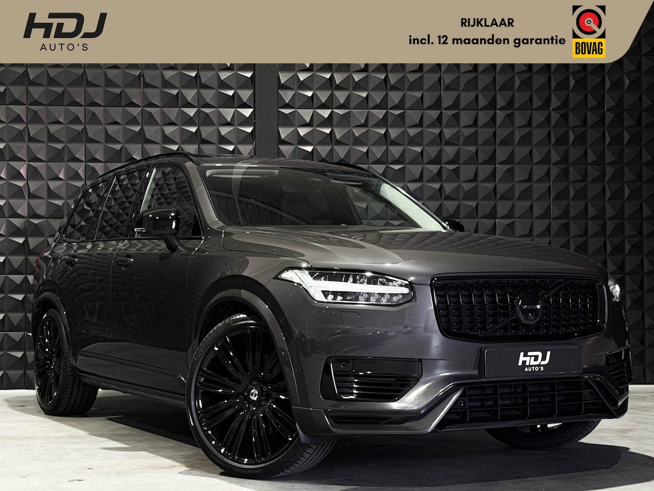 Volvo XC90 - 2.0 T8 Recharge AWD Ultim. Dark | Pano | B&W | 22"| Luchtvering | Trekh. | HUD | Topv. | V - AutoWereld.nl