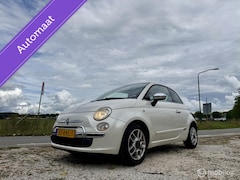 Fiat 500 - 1.2, BJ 2009, Automaat, Airco, Nwe APK, Parelmoer