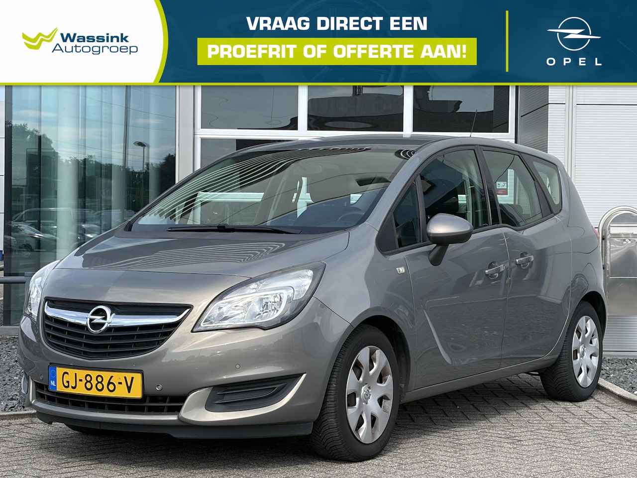 Opel Meriva - 1.4 Turbo Design Edition Trekhaak I Hoge instap I Cruise control I Lage KM - AutoWereld.nl
