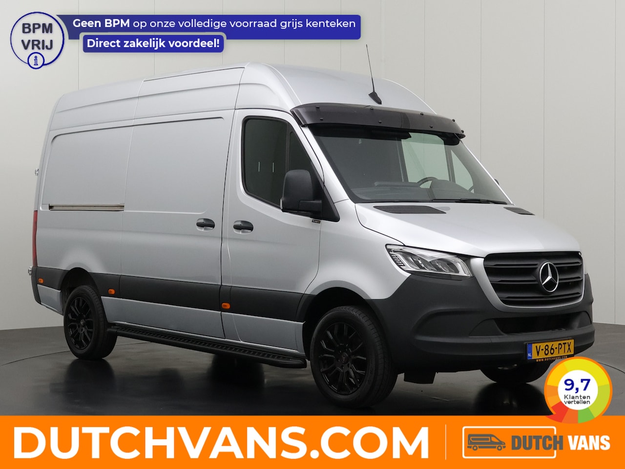 Mercedes-Benz Sprinter - 317CDi Automaat L2H2 | Led | Exclusive | Navigatie | Multimedia | Airco | Cruise | 3-Zits - AutoWereld.nl