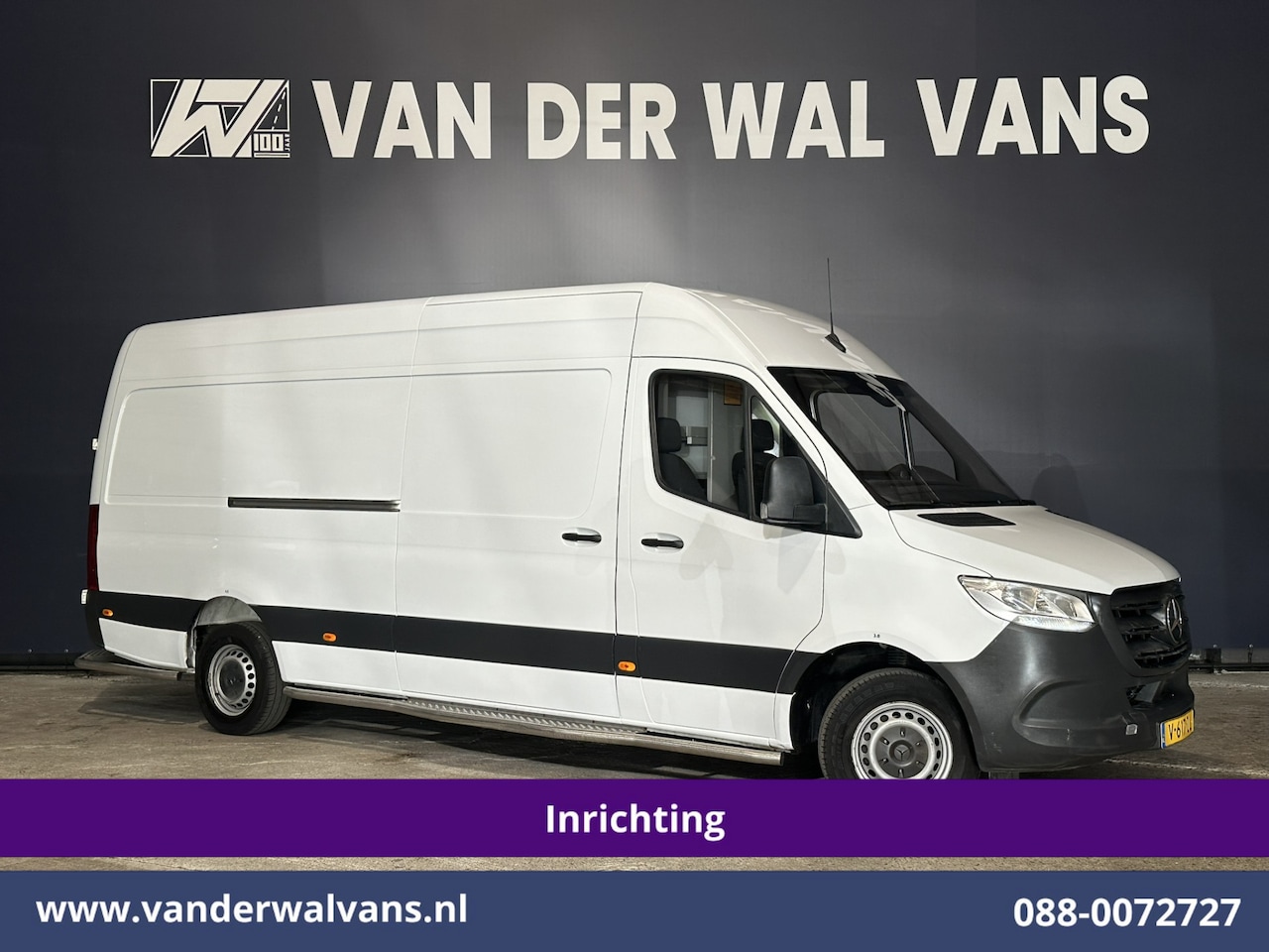 Mercedes-Benz Sprinter - 311 CDI Automaat L3H2 *PostNL inrichting* Euro6 Airco | Camera | Schappen Doorloopdeur, 27 - AutoWereld.nl