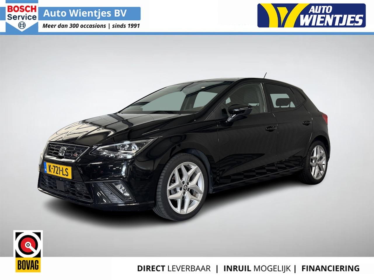 SEAT Ibiza - 1.0 TSI FR 5-Drs | Business Intense Plus | Virtual | Half-leer | Carplay - AutoWereld.nl