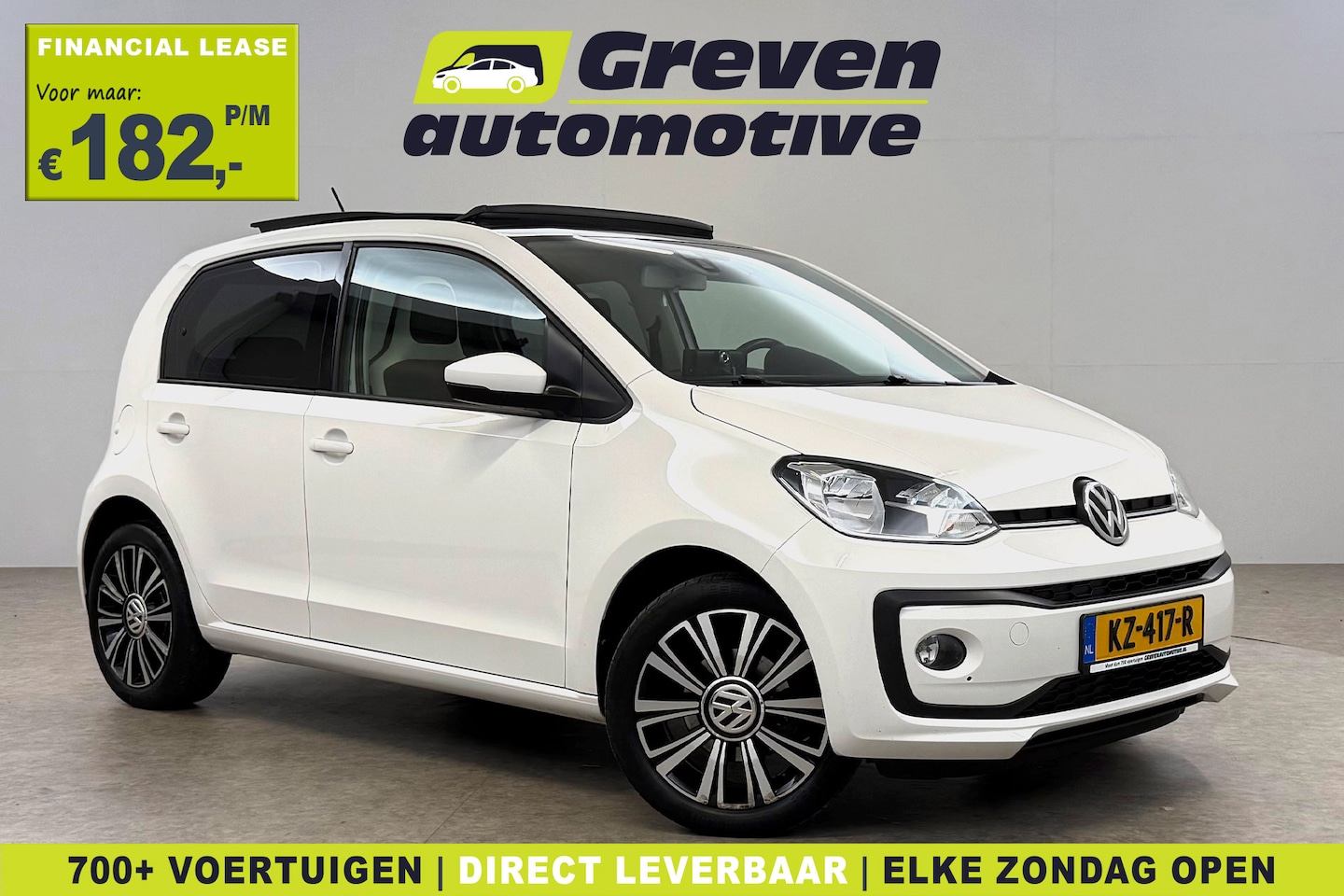 Volkswagen Up! - Up 1.0 BMT high | Pano | Airco | Cruise | Carplay | Parkeersensoren - AutoWereld.nl