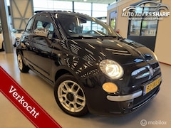 Fiat 500 - 1.2 Lounge Automaat|Pano|ParkeerSensoren|Carplay|