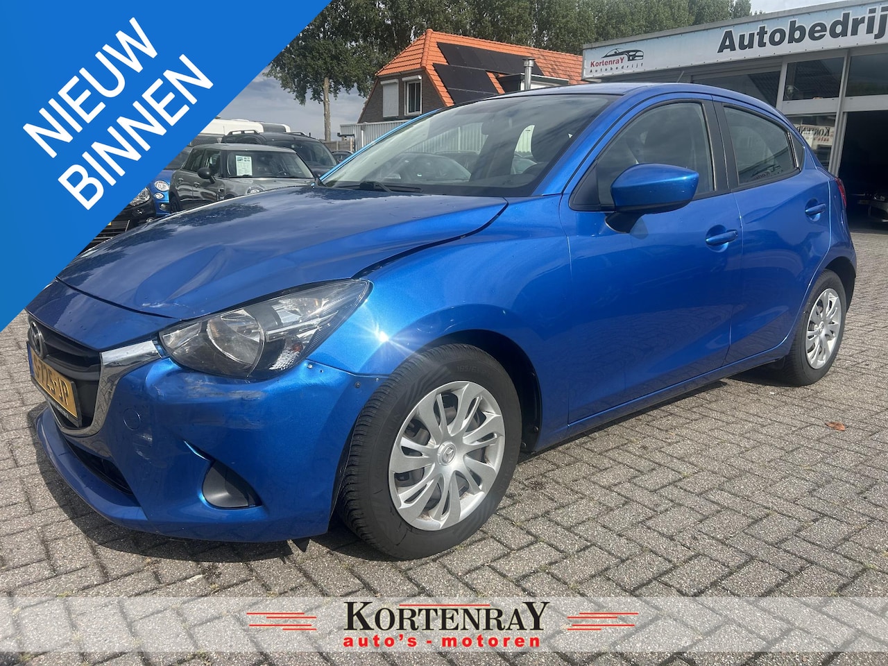 Mazda 2 - 1.5 Skyactiv-G S Airco/ schade links voor zie foto rijdbaar - AutoWereld.nl