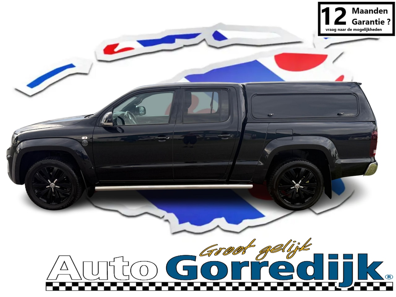 Volkswagen Amarok - 3.0 TDI 4Motion DC Aventura V6 258Pk 5Pers. Dubbele Cabine XL ROAD RANGER SPER Grijs Kente - AutoWereld.nl