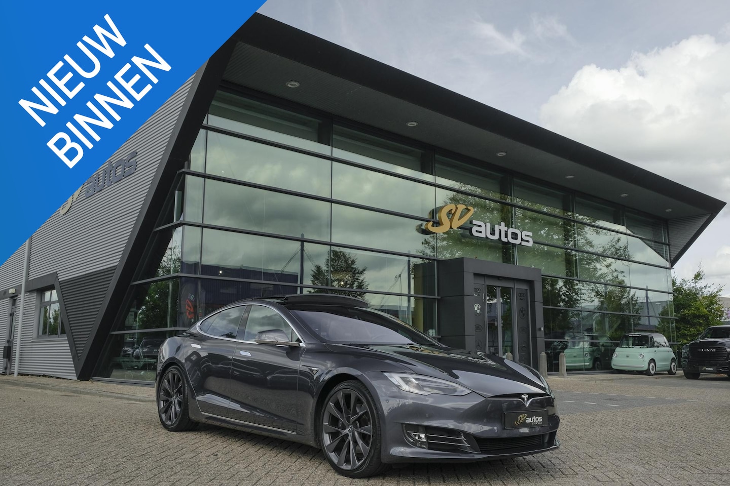 Tesla Model S - 75D 333pk AWD Panoramadak *SOH 88%* Autopilot enchanged 21" LMV Leder NLauto - AutoWereld.nl