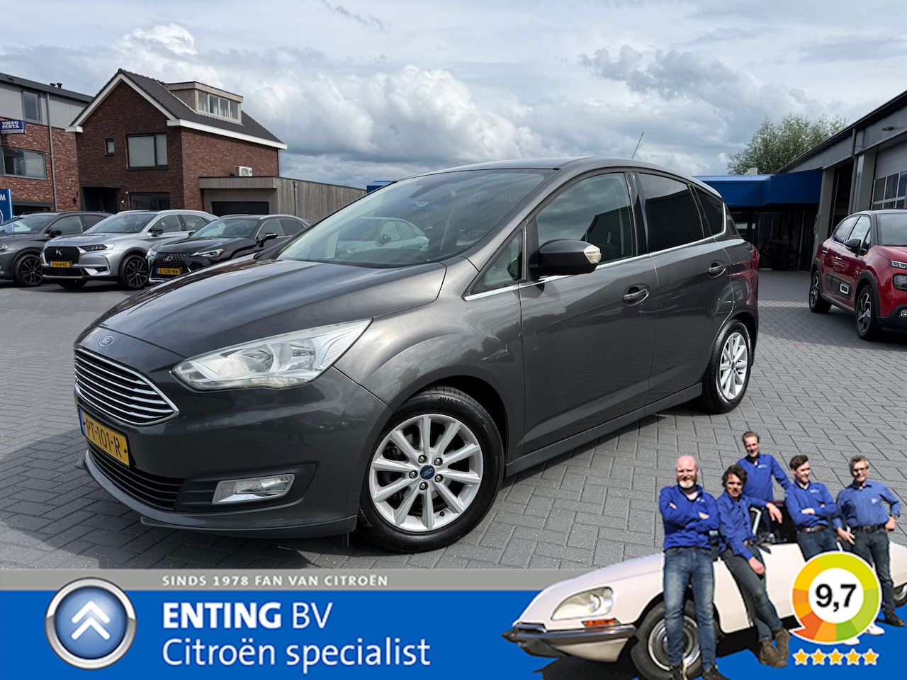 Ford C-Max - 1.0 Titanium ECC NAVI NIEUWE DISTR RIEM STOEL+STUURVERW - AutoWereld.nl