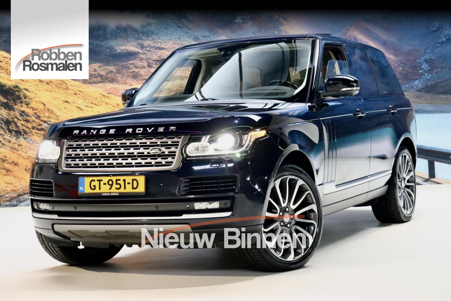 Land Rover Range Rover - 3.0 TDV6 Vogue LWB TrkHk|PANO|360cam|VOL - AutoWereld.nl