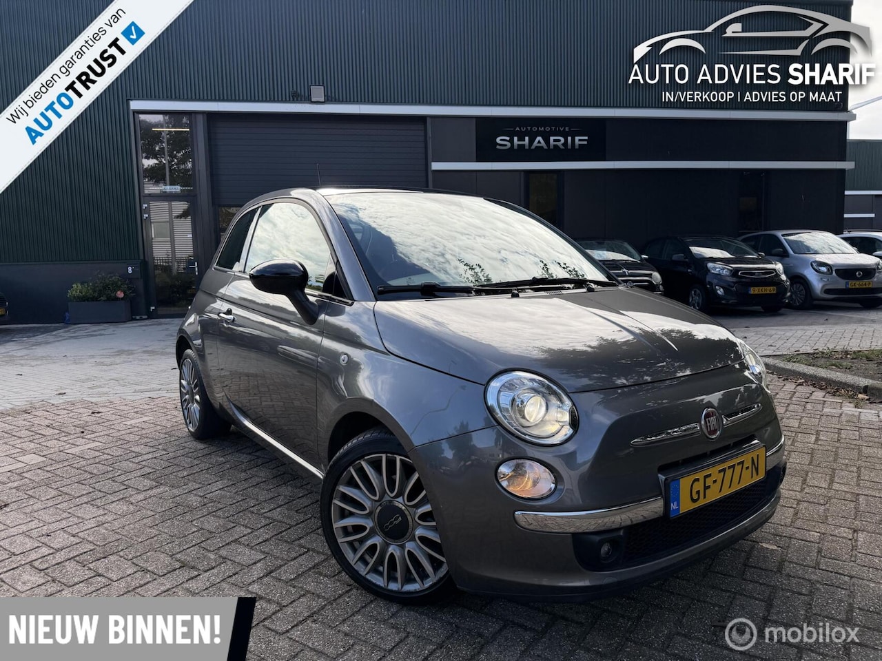 Fiat 500 - 0.9 TwinAir Turbo Cult Navigatie|Panoramdak|NL AUTO - AutoWereld.nl