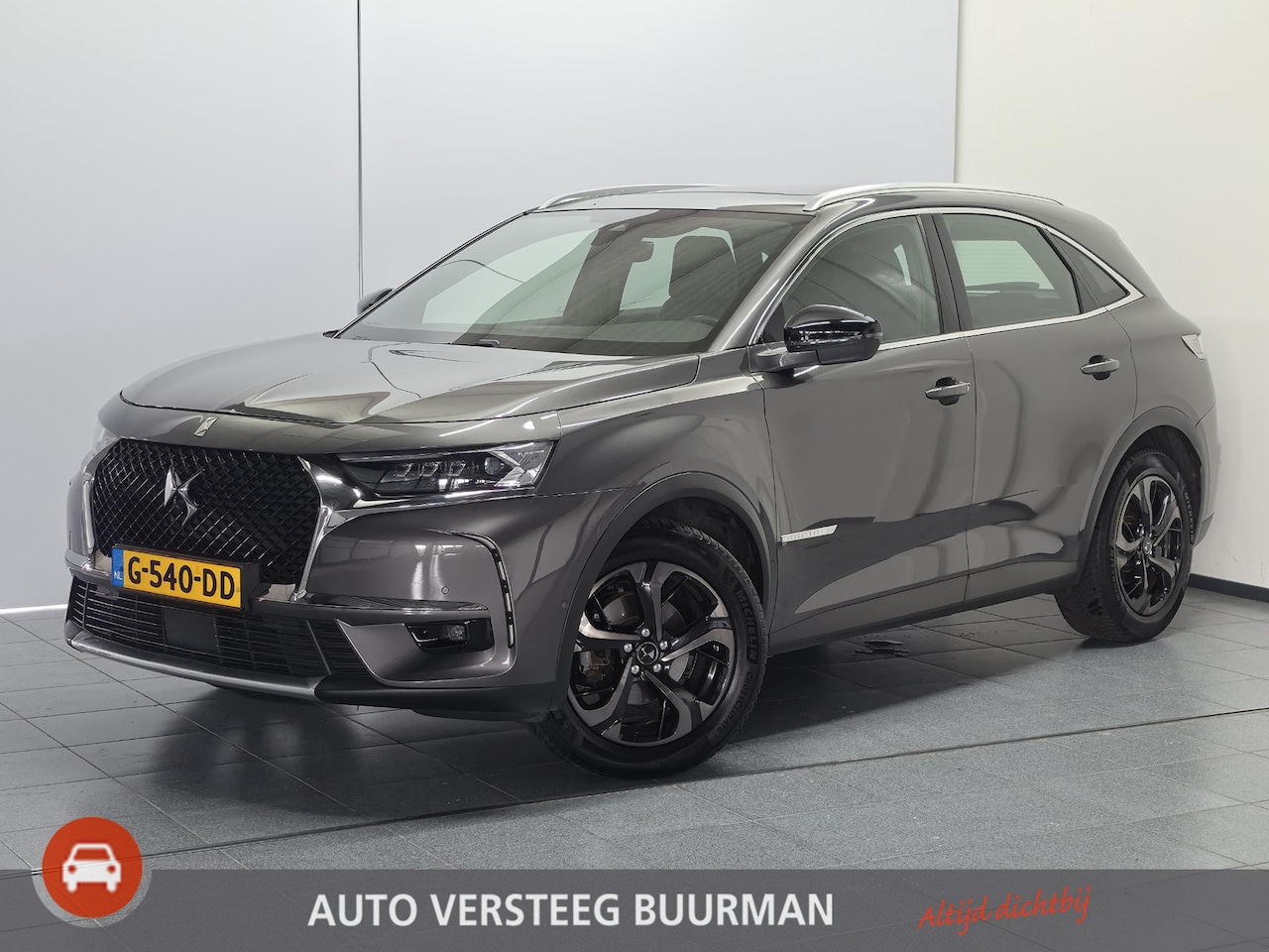 DS 7 Crossback - 1.6 PureTech La Premiere Automaat, Carplay/Android Auto, Elektr. Stoelen, Cruise, Dodehoek - AutoWereld.nl