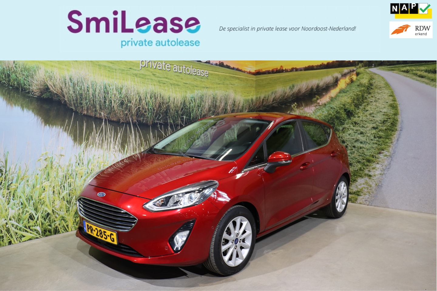 Ford Fiesta - 1.0 EB Titanium | Adaptive Cruise | Trekhaak - AutoWereld.nl