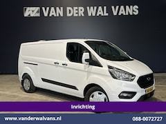 Ford Transit Custom - 2.0 TDCI 130pk L2H1 Inrichting Euro6 Airco | Omvormer | Camera | Apple Carplay | LED | Cru