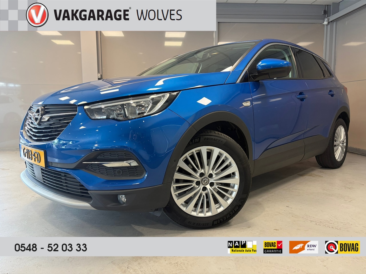 Opel Grandland X - 1.2 Turbo Innovation | | CLIMA | NAVI | CAMERA | 18"LMV | - AutoWereld.nl