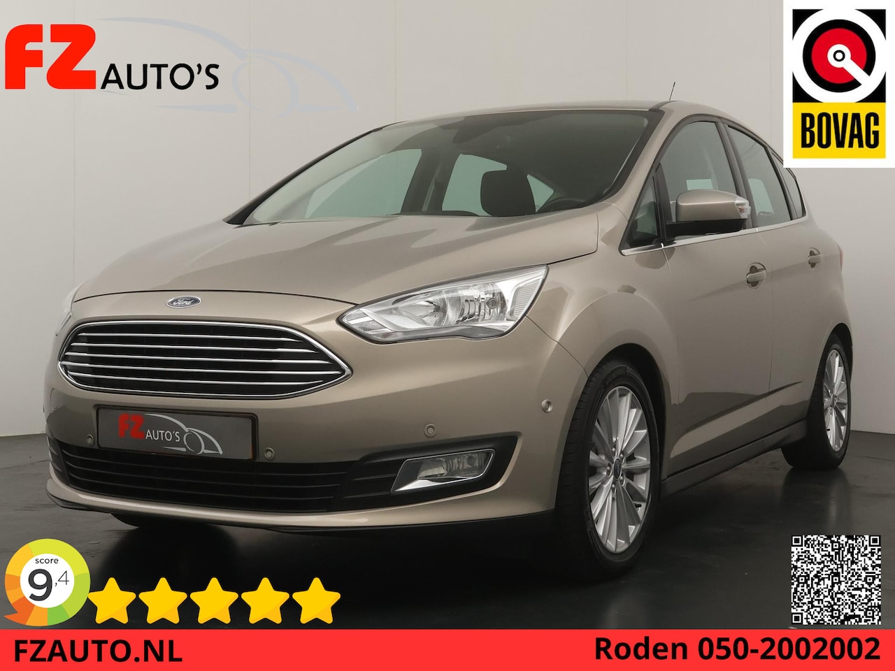 Ford C-Max - 1.5 Titanium Automaat - Navigatie - Climate Control - Trekhaak - AutoWereld.nl