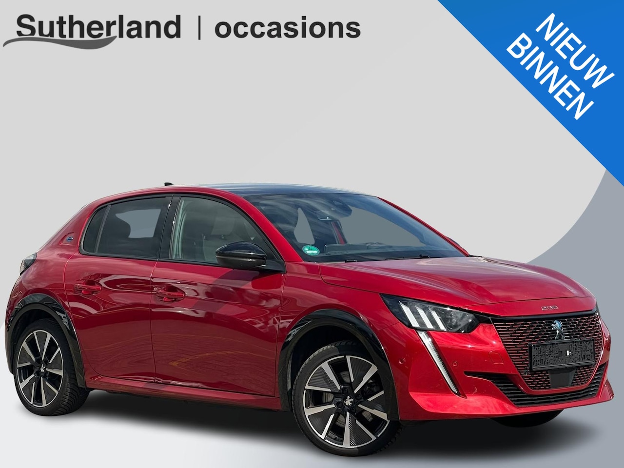 Peugeot e-208 - EV GT Pack 50 kWh | Panoramadak | Stoelverwarming | Achteruitrijcamera | ACC inclusief Sto - AutoWereld.nl