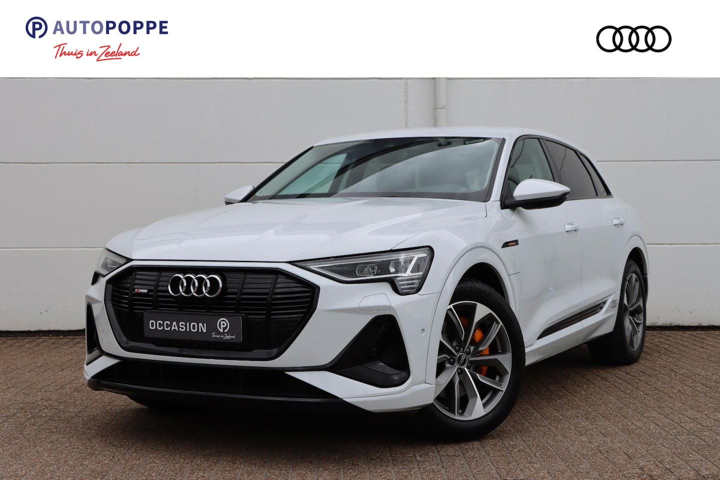 Audi e-tron - 55 quattro S edition 95 kWh 408pk | SOH 92,1% | - AutoWereld.nl