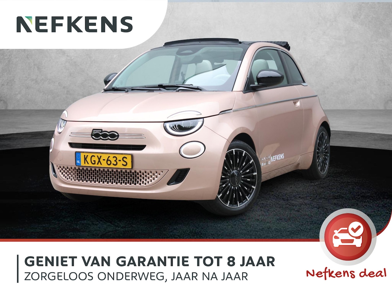 Fiat 500 - 1.0 Hybrid La Prima | Apple Carplay/Android Auto | Navigatie | Climate Control | Camera | - AutoWereld.nl