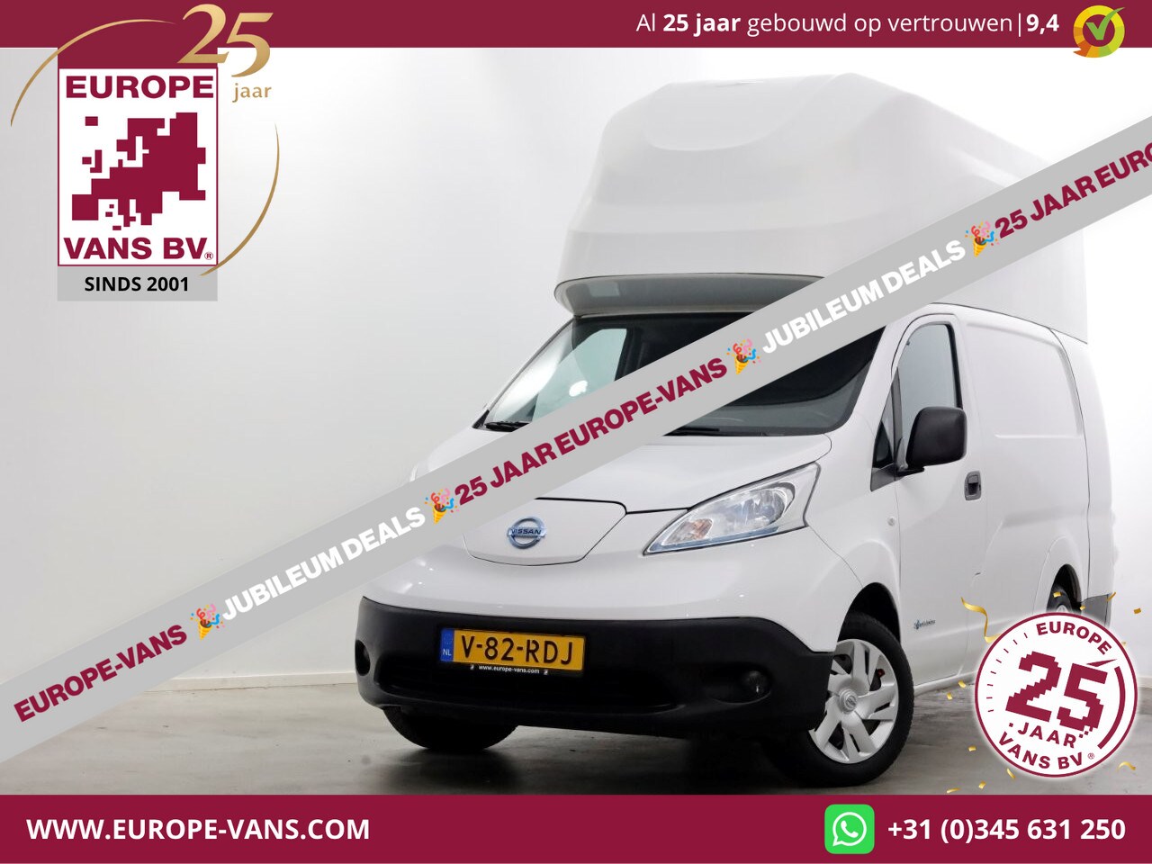 Nissan e-NV200 - L2H2 Optima 40 kWh 100% Elektrisch Snellader WLTP 200km SOH 89% 08-2021 - AutoWereld.nl