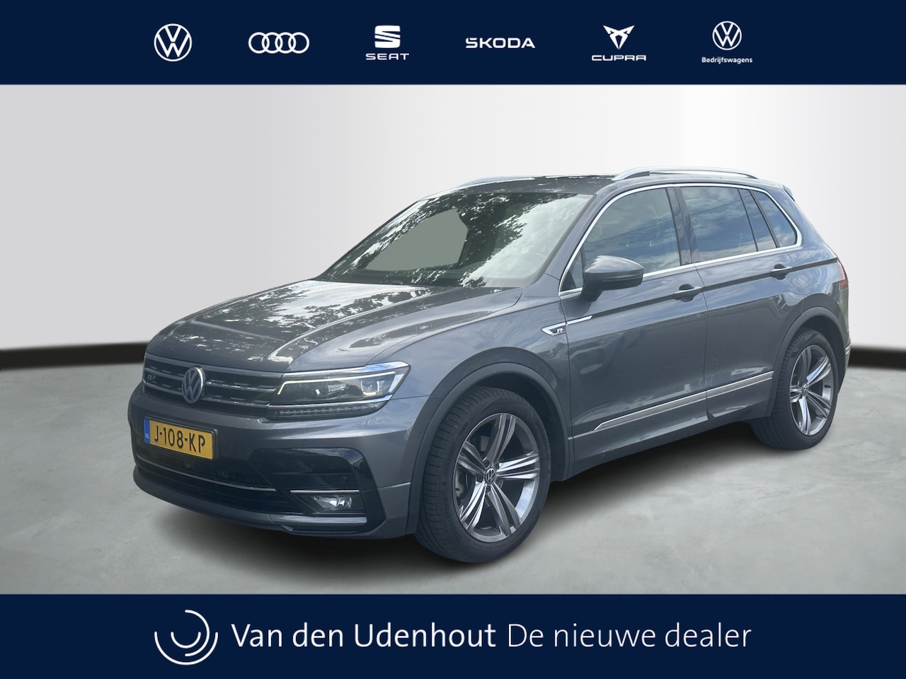 Volkswagen Tiguan - 1.5 TSI 150pk Business R-Line Trekhaak Navigatie - AutoWereld.nl