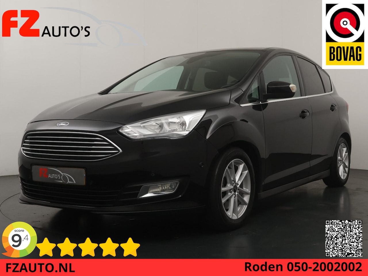 Ford C-Max - 1.5 Titanium - Navigatie - Climate Control - Stoelverwarming - Trekhaak - AutoWereld.nl