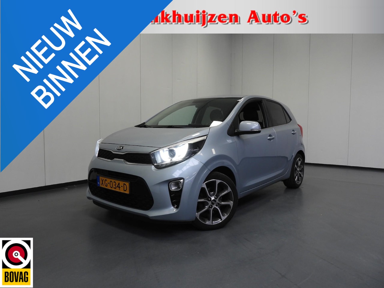 Kia Picanto - 1.0 CVVT Design Edition LEER/NAVI/CAMERA/CRUISE/16"LMV! - AutoWereld.nl