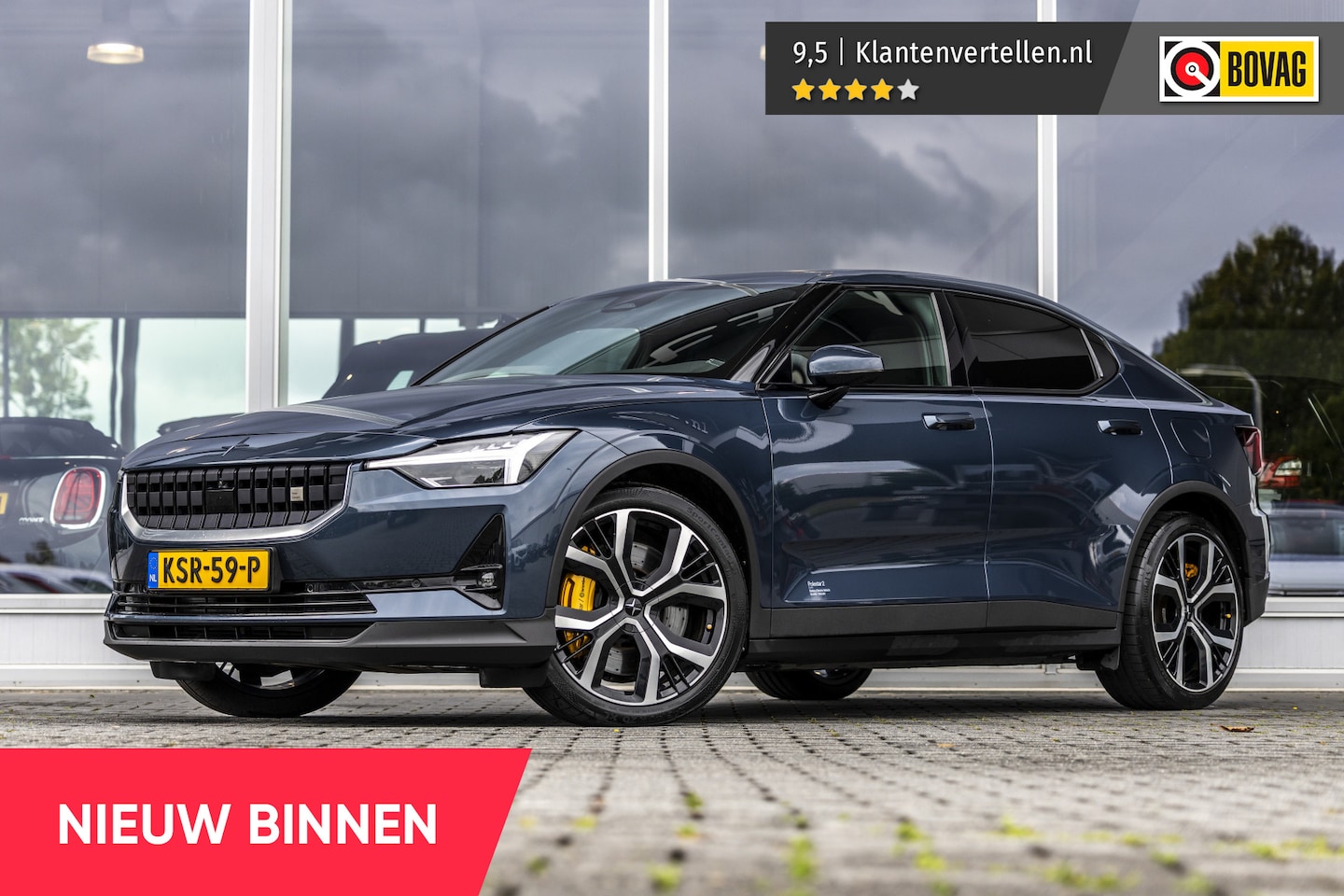 Polestar 2 - Long Range Dual Motor Performance Plus 82 kWh | Harman Hardon | Pilot assist - AutoWereld.nl