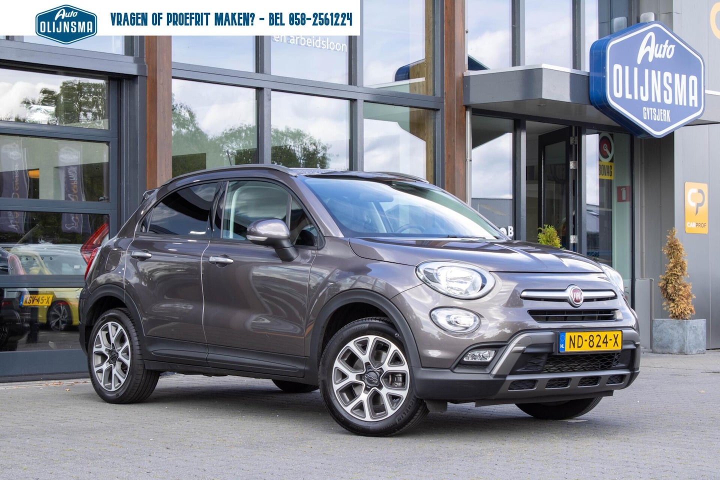 Fiat 500 X Cross - 1.4 Turbo MultiAir Cross|Parkeersensoren Achter|Trekhaak| - AutoWereld.nl
