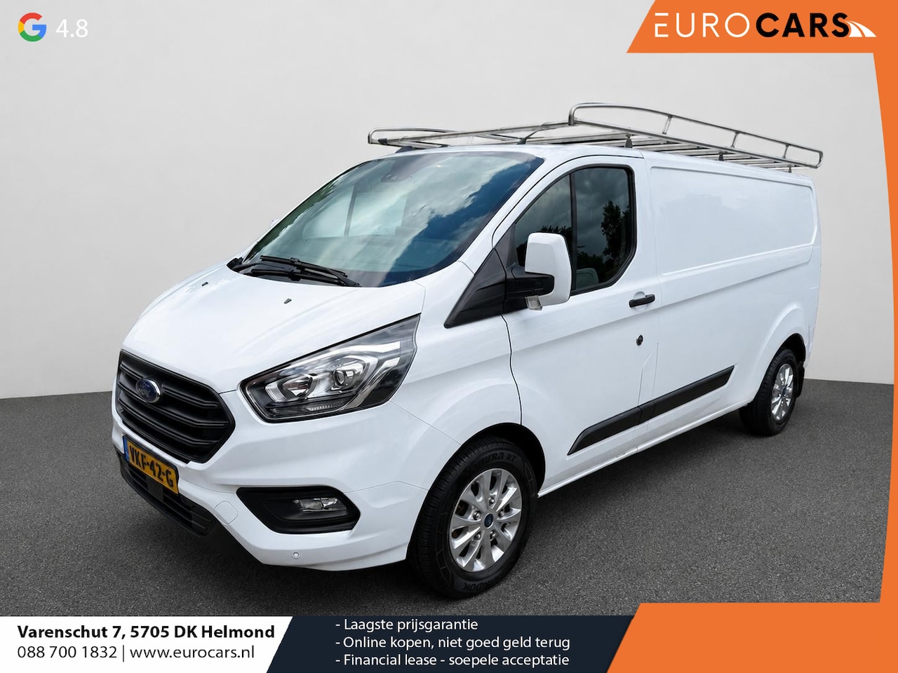 Ford Transit Custom - 300 2.0 TDCI L2H1 Trend Trekhaak Navigatie Achteruitrijcamera Cruise Control Bluetooth Air - AutoWereld.nl