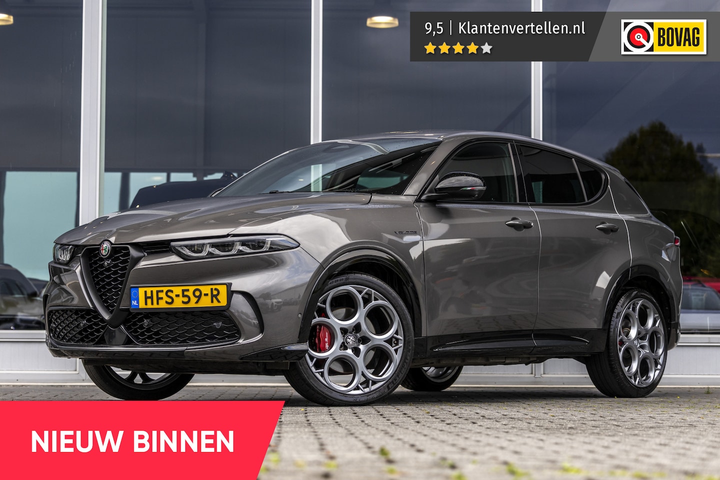 Alfa Romeo Tonale - 1.5T Hybrid Veloce | Elek. achterklep | Leder | NL auto - AutoWereld.nl