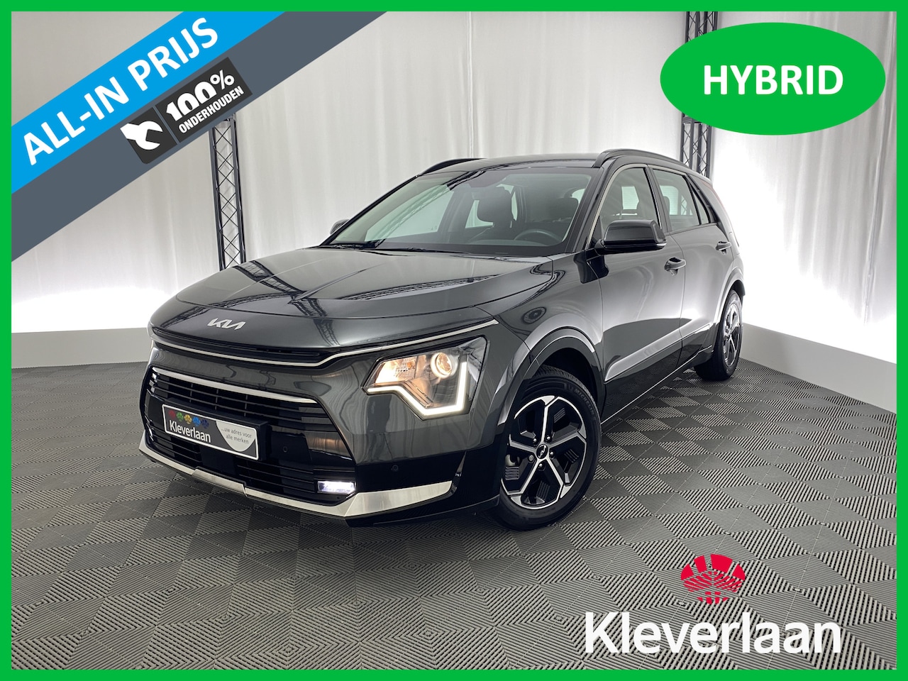Kia Niro - 1.6 GDi Hybrid DynamicPlusLine | Apple carplay | Navi | Camera | Achterklep elektr. | Adap - AutoWereld.nl