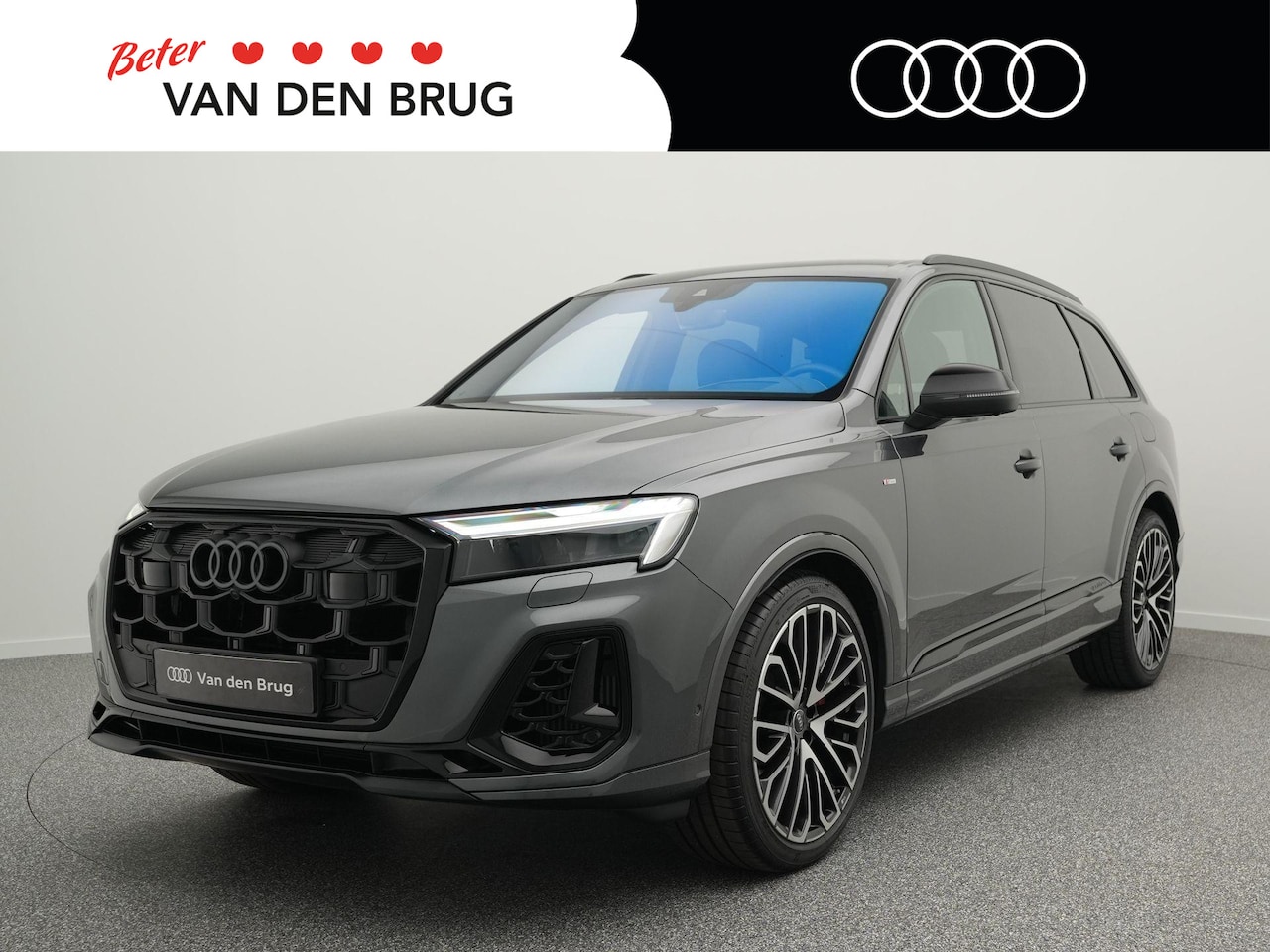 Audi Q7 - S-line 55 TFSI e quattro | Matrix LED | Stoel & Stuurverwarming | Trekhaak | Elek. Stoelen - AutoWereld.nl