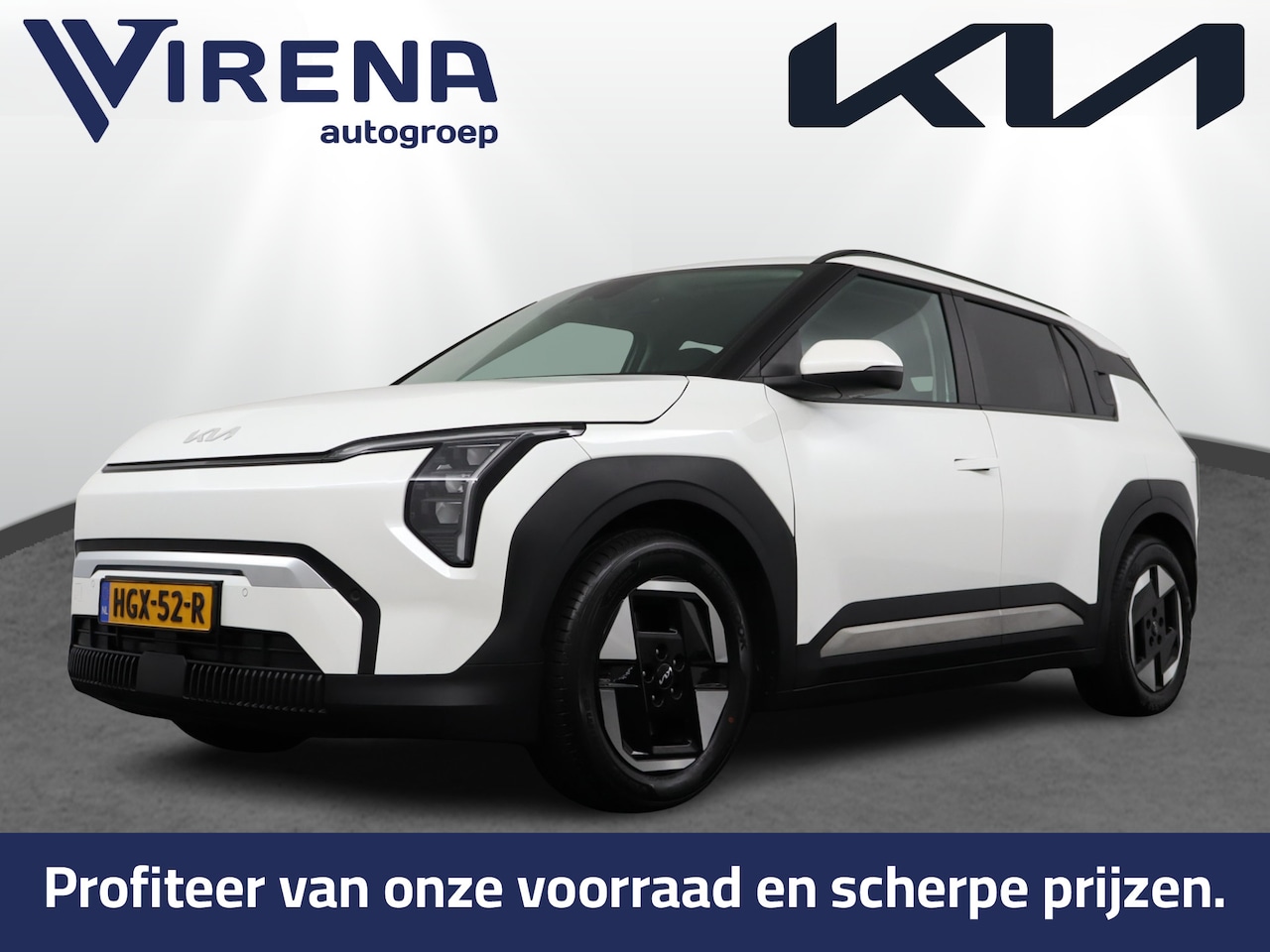 Kia EV3 - Plus 81.4 kWh Stoel/stuurwiel verwarming - Adaptieve Cruisecontrole - LED lampen - V2L - F - AutoWereld.nl