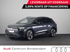 Audi Q4 e-tron - S edition 82 kWh 286 pk | Techniekpakket plus | Winterpakket | Trekhaak | Optiekpakket zwa