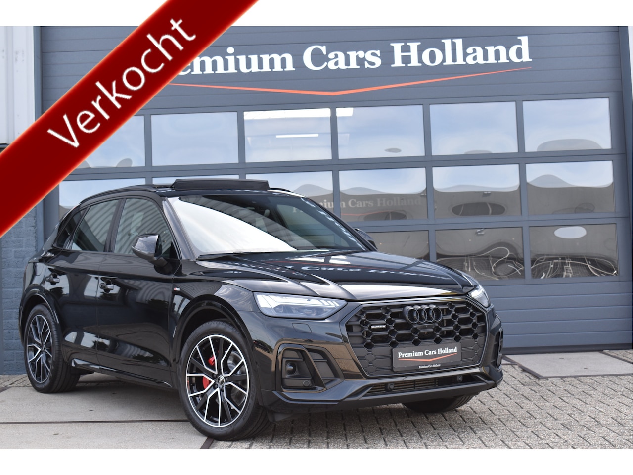 Audi Q5 - 55 TFSI e S-Line 367 Pk Pano RS-Stoel Lucht Keyless 360 Camera HUD 20 Inch - AutoWereld.nl