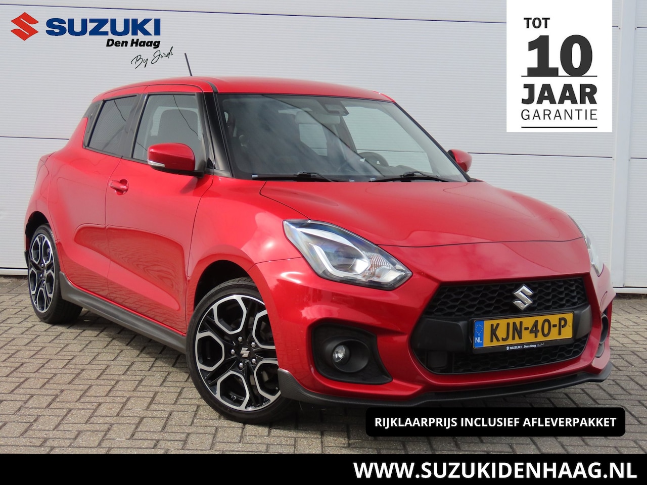Suzuki Swift - 1.4 Sport Smart Hybrid |Apple/Android Carplay| Adaptive cruise| Navigatie|Camera|Keyless|C - AutoWereld.nl
