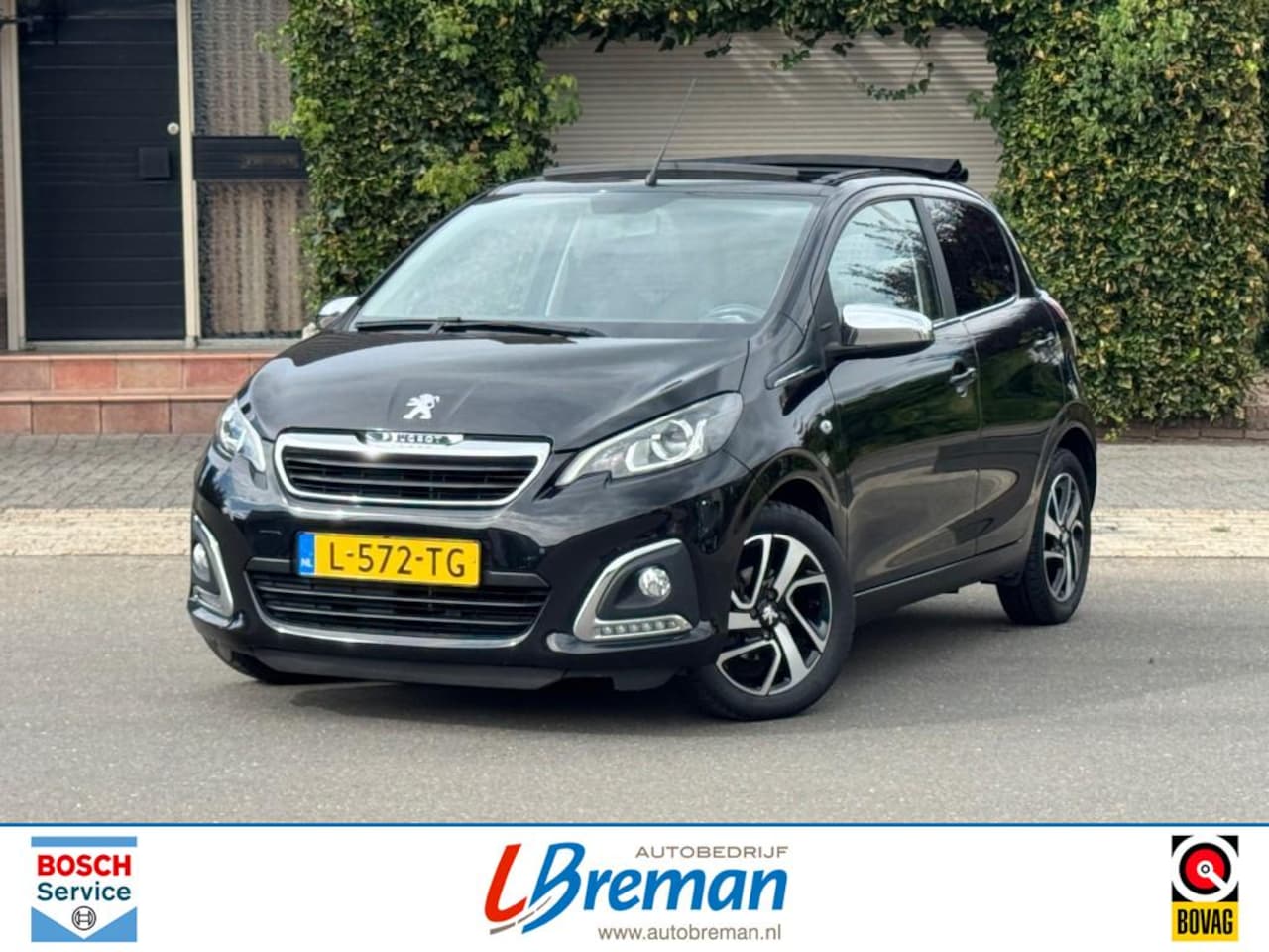 Peugeot 108 - 1.0 E-VTI ALLURE TOP! Cabrio Apple CarPlay/Android Auto - AutoWereld.nl