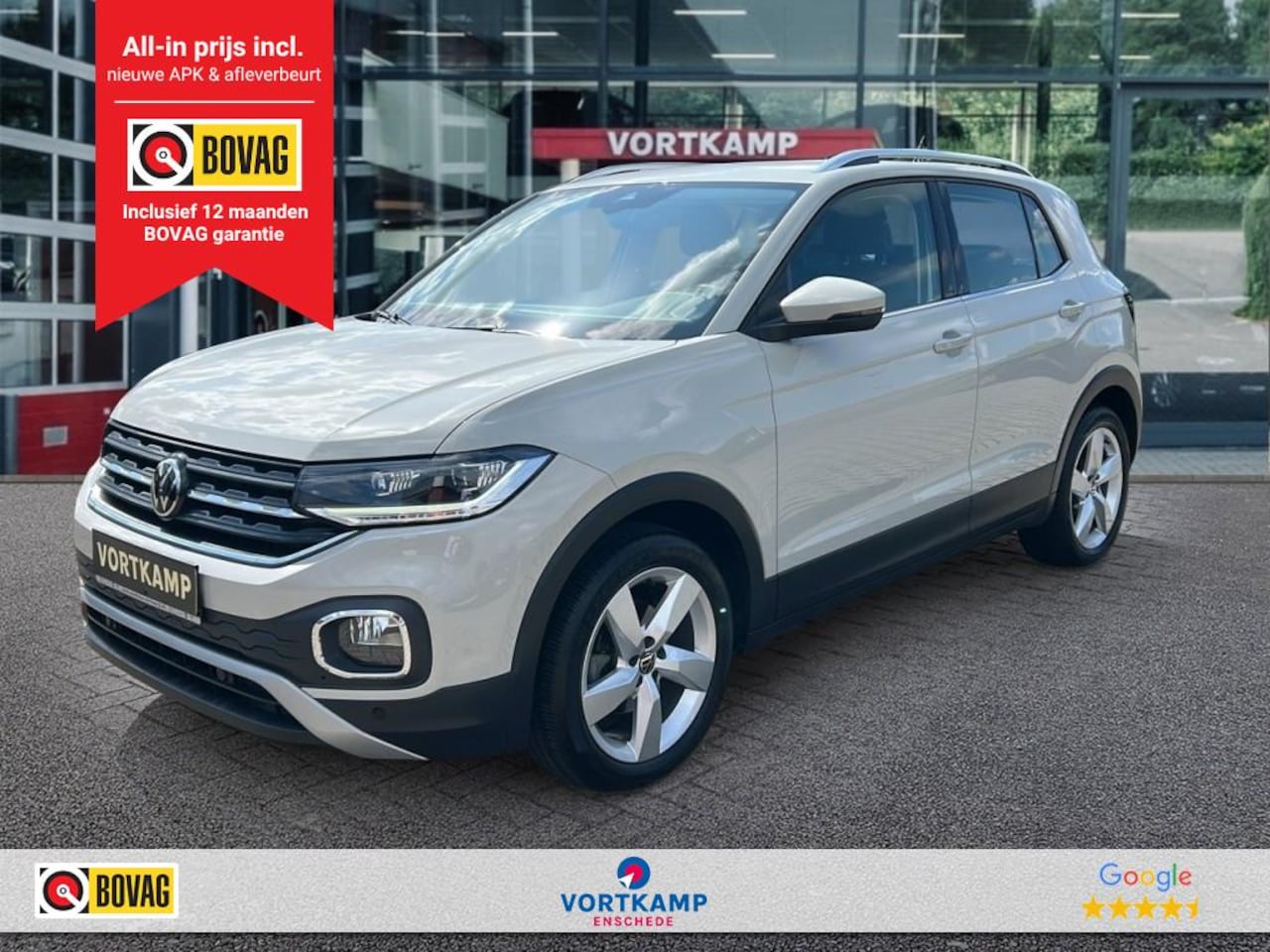 Volkswagen T-Cross - 1.0 TSI DSG STYLE PDC/CLIMA/LED/STOELVERW/CARPLAY - AutoWereld.nl
