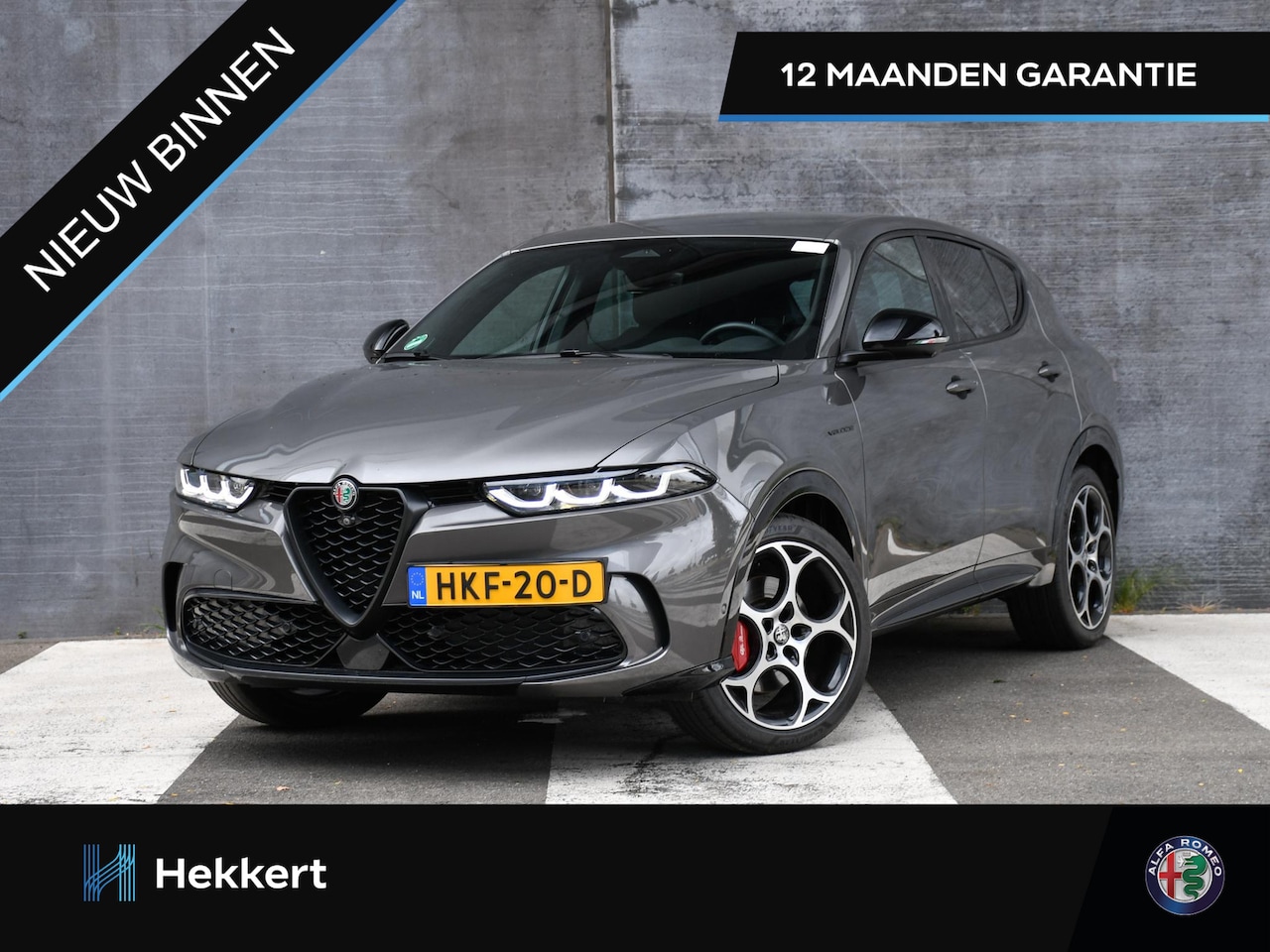 Alfa Romeo Tonale - Veloce 1.5T Hybrid 160pk Automaat LEDER | 19''LM | 360° CAM. | STOELVETIL. | DODE HOEK | A - AutoWereld.nl