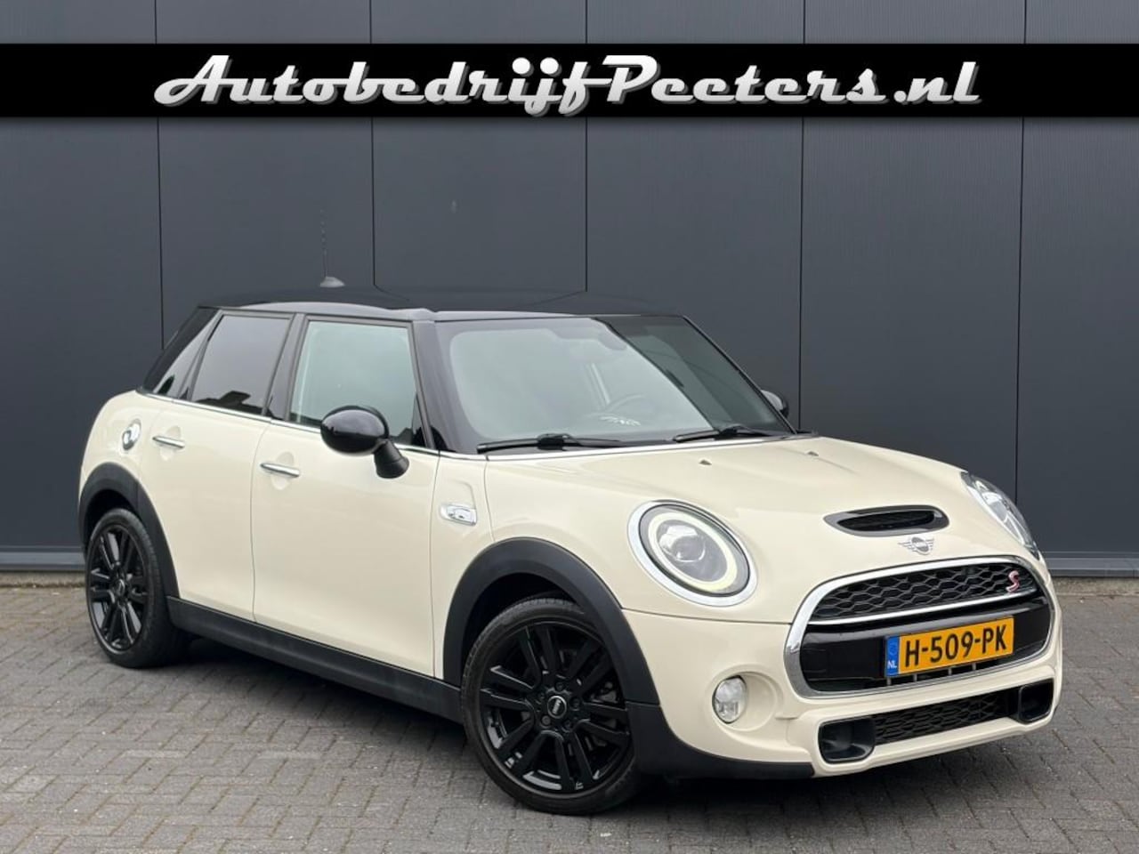 MINI Cooper S - 2.0 192pk 5-Drs Automaat LED Navi Carplay JCW-stuur Cruise Leder - AutoWereld.nl