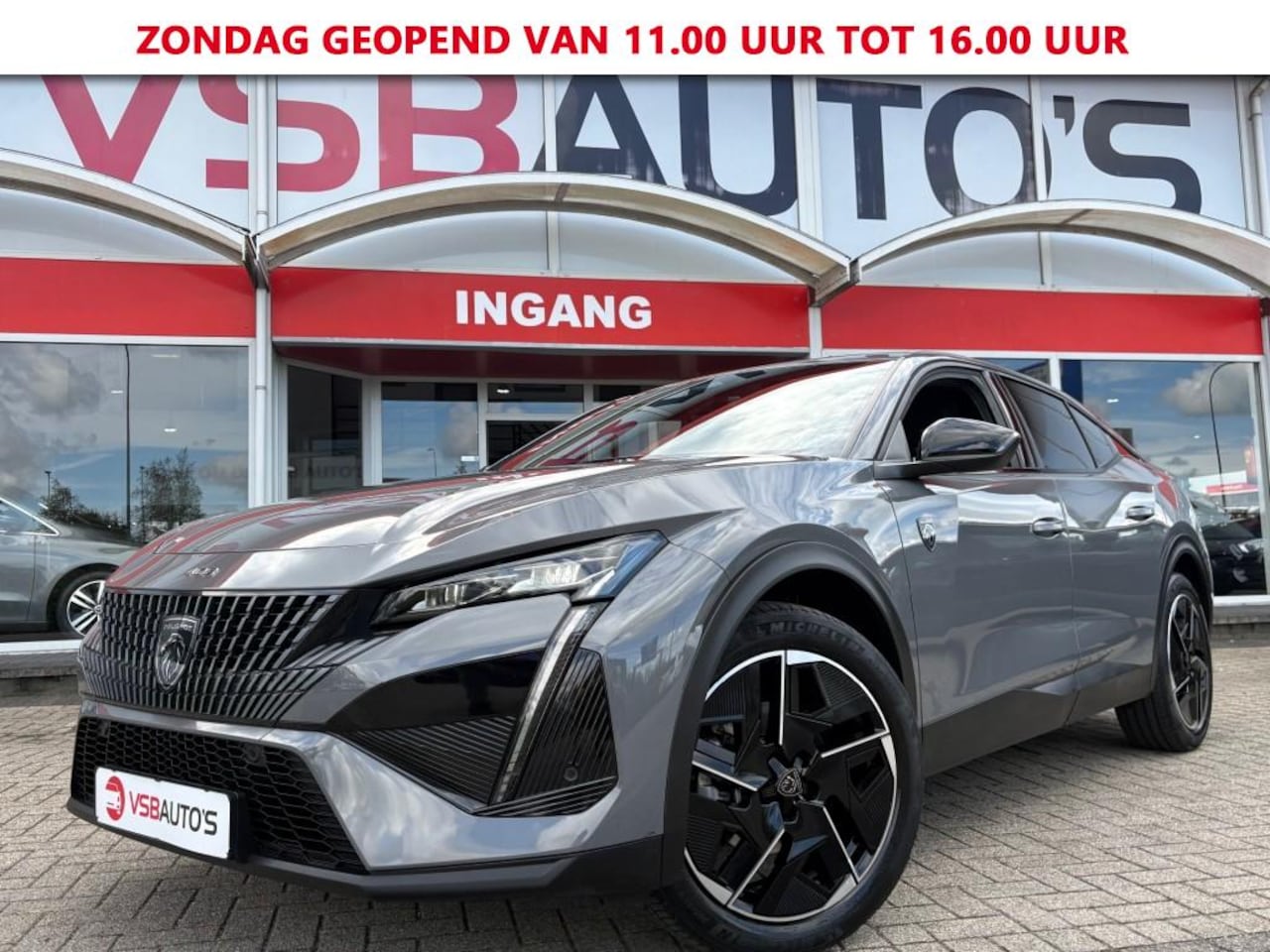 Peugeot 408 - 1.2 PURETECH 130PK AUT. GT NARDO-GREY NAVI CAMERA CARPLAY AIRCO LMV PDC - AutoWereld.nl