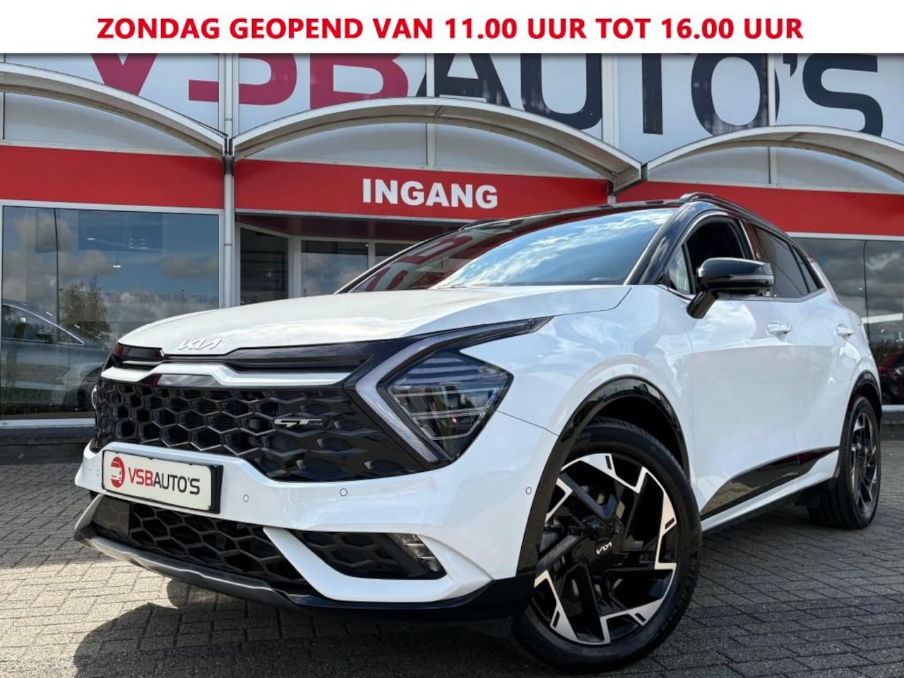 Kia Sportage - 1.6 PLUG-IN HYBRID 4WD 265PK AUT. GT-LINE PANO-DAK NAVI CAMERA CARPLAY WINTER-PAKKET - AutoWereld.nl