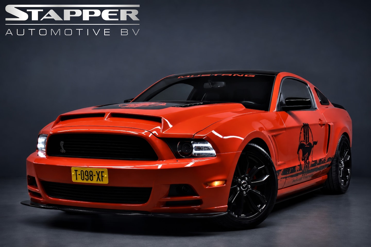 Ford Mustang - 3.7 V6 309pk Automaat Xenon/Led/Leer/Airco/Bluetooth/Cruise/Lmv19" - AutoWereld.nl