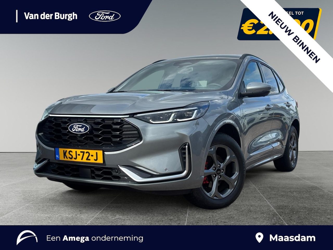 Ford Kuga - 2.5 PHEV ST-Line X 20.556 km | Head-up display | Winter pack | |Licht pakket - AutoWereld.nl