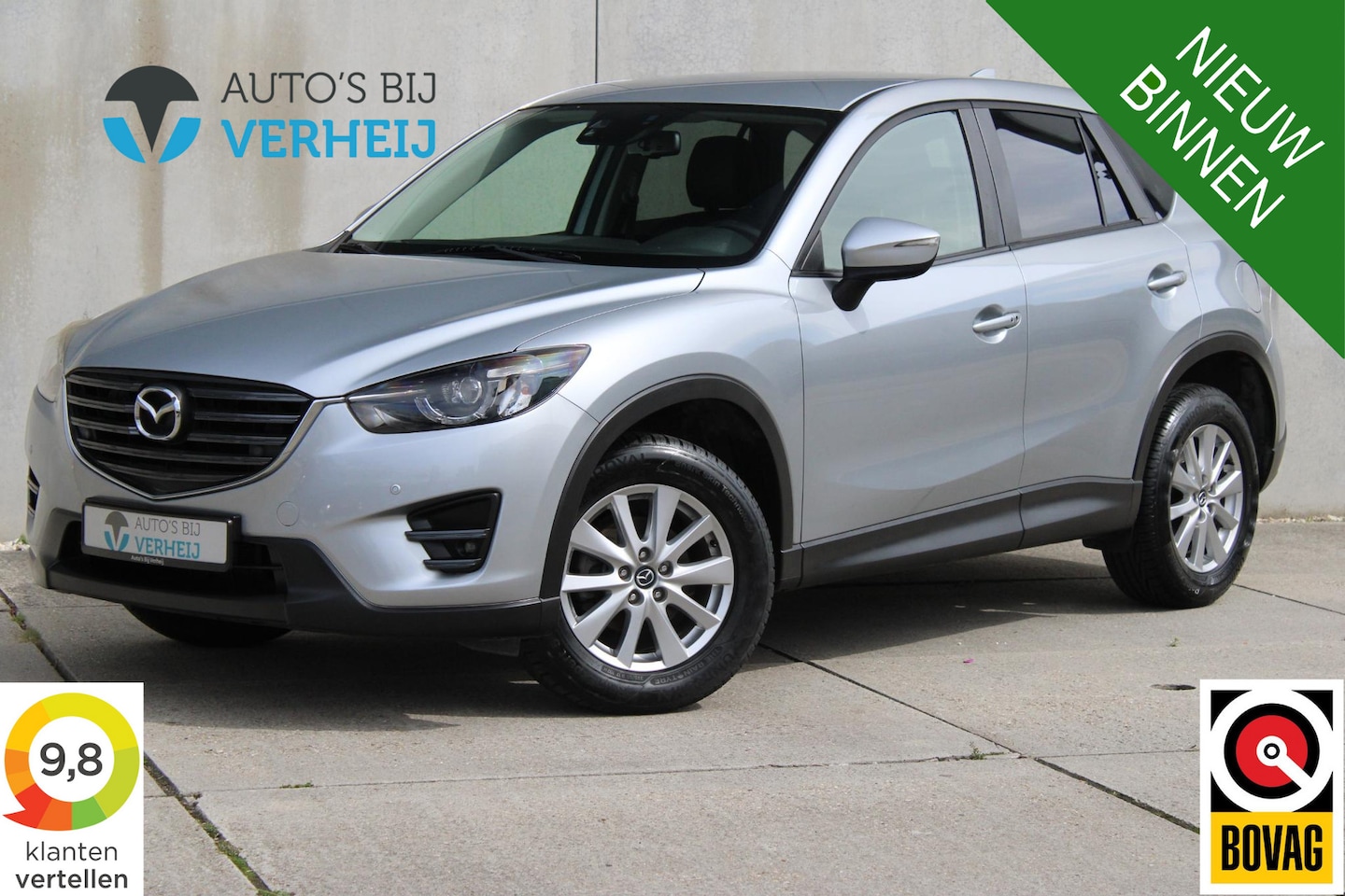 Mazda CX-5 - 2.0 SkyActiv-G 165 Skylease GT 2WD / LEDER / NAVI / CRUISE - AutoWereld.nl